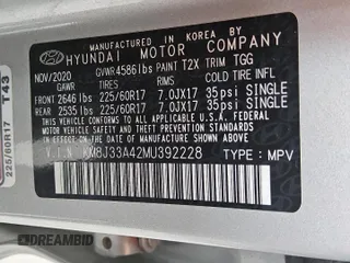 2021 Hyundai Tucson Value with VIN KM8J33A42MU392228, listed as a Copart auction lot 49471815 with 141,637 mi miles and Clean Title. Bid and sale history available at DreamBid. Image 13.