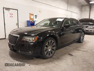 2013 Chrysler 300 with VIN 2C3CCABG1DH548616, listed as a IAAI auction lot 41376584 with 122,369 mi miles. Bid and sale history available at carsss.com. Image 2.