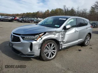 2024 Acura RDX Technology with VIN 5J8TC2H50RL005356, listed as a Copart auction lot 45899375 with 7,271 mi miles and Salvage Title. Bid and sale history available at carsss.com. Image 1.