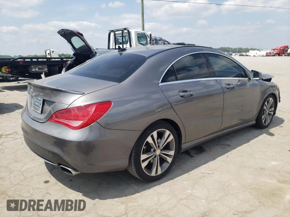 2016 Mercedes-Benz CLA 250 with VIN WDDSJ4EB7GN358495, listed as a Copart auction lot 64972683 with 101,974 mi miles and . Bid and sale history available at DreamBid. Image 3.