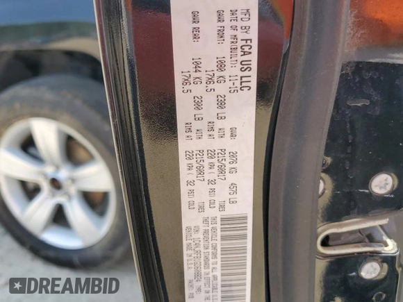 2016 Jeep Patriot High Altitude with VIN 1C4NJRFB1GD608824, listed as a Copart auction lot 60352875 with 71,442 mi miles and Salvage title. Bid and sale history available at DreamBid. Image 13.