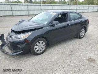 2023 Kia Rio S with VIN 3KPA24AD6PE554264, listed as a Copart auction lot 50908145 with 8,801 mi miles and Salvage Title. Bid and sale history available at carsss.com. Image 1.