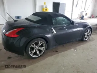 2012 Nissan 370Z Touring with VIN JN1AZ4FH3CM370793, listed as a Copart auction lot 50504565 with 0 mi miles and Salvage Title. Bid and sale history available at carsss.com. Image 3.