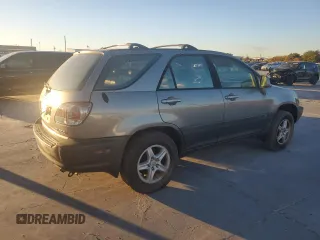2002 Lexus RX 300 with VIN JTJGF10U320120428, listed as a Copart auction lot 80373764 with 294,311 mi miles and Clean Title. Bid and sale history available at carsss.com. Image 3.