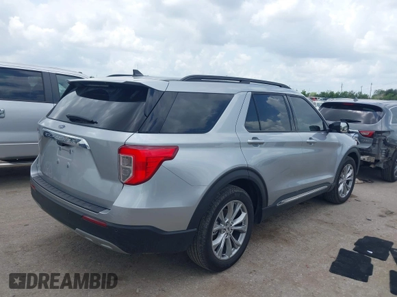 2023 Ford Explorer XLT z VIN 1FMSK7DH7PGC25301, wystawiony jako IAAI lot #42087005 z przebiegiem 10 105 mil mil oraz . Historia ofert i sprzedaży dostępna na DreamBid. Obrazek 4.