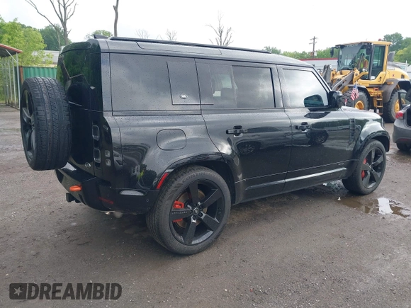 2023 Land Rover Defender X with VIN SALEX7EU2P2213481, listed as a IAAI auction lot 42368968 with 12,903 mi miles and . Bid and sale history available at DreamBid. Image 4.