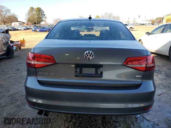 2015 Volkswagen Jetta Sedan 2.0L TDI SEL with VIN 3VWLA7AJ4FM420244, listed as a Copart auction lot 42944475 with 162,806 mi miles and Salvage Title. Bid and sale history available at carsss.com. Image 6.