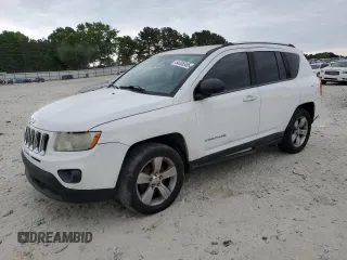2011 Jeep Compass Latitude with VIN 1J4NF1FB7BD176133, listed as a Copart auction lot 54208385 with 163,525 mi miles and Clean Title. Bid and sale history available at carsss.com. Image 1.