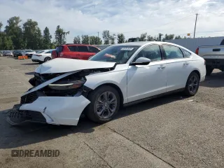 2023 Honda Accord EX-L with VIN 1HGCY2F63PA001100, listed as a Copart auction lot 59787525 with 20,551 mi miles and Salvage title. Bid and sale history available at DreamBid. Image 1.