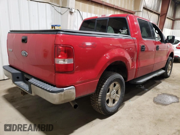 2004 Ford F-150 XLT with VIN 1FTRW14W04KB68404, listed as a Copart auction lot 56980045 with 171,584 mi miles and Salvage title. Bid and sale history available at DreamBid. Image 3.