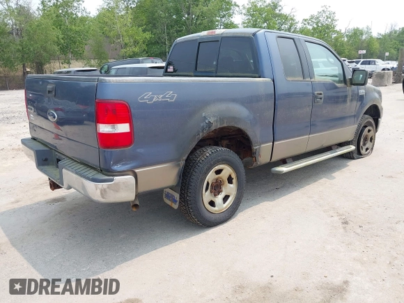 2005 Ford F-150 STX with VIN 1FTRX14W85FA30682, listed as a IAAI auction lot 42363264 with 186,652 mi miles and . Bid and sale history available at DreamBid. Image 4.