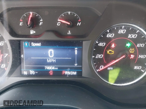 2020 Chevrolet Camaro 1LT with VIN 1G1FB1RX1L0108280, listed as a IAAI auction lot 42167642 with 74,904 mi miles and . Bid and sale history available at DreamBid. Image 16.