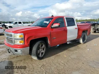 2015 Chevrolet Silverado 1500 LT with VIN 3GCPCREH9FG319894, listed as a Copart auction lot 48276095 with 112,837 mi miles and Salvage Title. Bid and sale history available at DreamBid. Image 1.