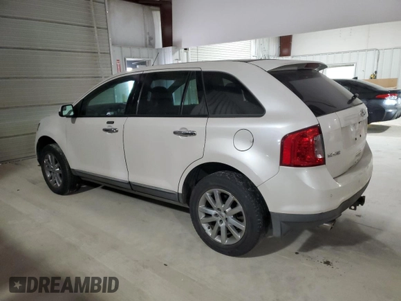 2011 Ford Edge SEL with VIN 2FMDK3JC5BBA43297, listed as a Copart auction lot 46117515 with 164,416 mi miles and Salvage Title. Bid and sale history available at DreamBid. Image 2.