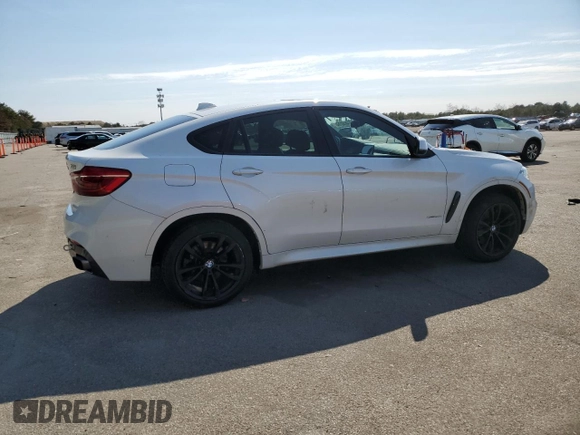 2018 BMW X6 xDrive50i with VIN 5UXKU6C52J0W39147, listed as a Copart auction lot 48183764 with 83,934 mi miles. Bid and sale history available at carsss.com. Image 3.