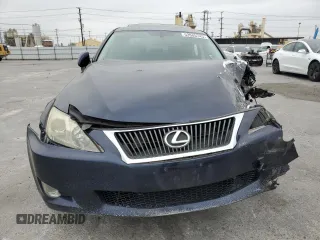 2010 Lexus IS 250 with VIN JTHBF5C21A5111287, listed as a Copart auction lot 53585745 with 158,516 mi miles and Salvage title. Bid and sale history available at DreamBid. Image 5.
