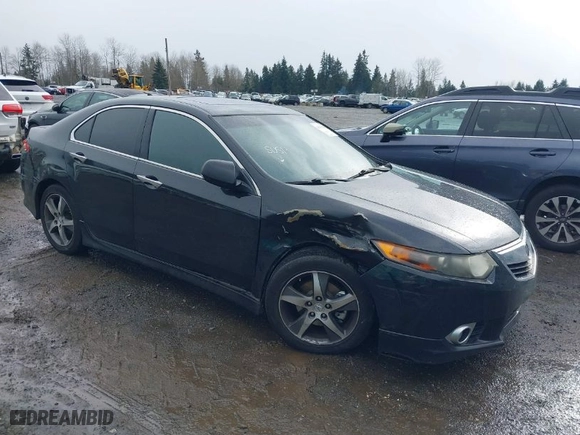 2012 Acura TSX Special Edition with VIN JH4CU2F88CC017205, listed as a IAAI auction lot 41494228 with 1 mi miles. Bid and sale history available at carsss.com. Image 1.