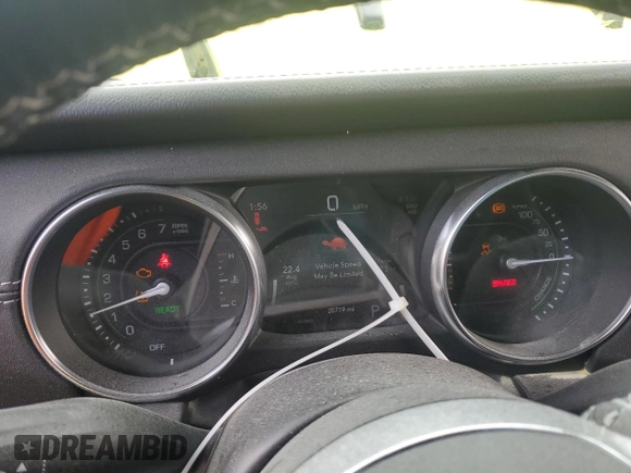 2023 Jeep Wrangler Sahara с VIN 1C4JJXP62PW557455, выставлен на аукционе Copart как лот 50372625 с пробегом 20 719 миль миль и Списание • Salvage title. История ставок и продаж доступна на DreamBid. Изображение 9.
