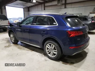 2020 Audi Q5 Premium with VIN WA1ANAFY8L2115490, listed as a Copart auction lot 87094424 with 49,528 mi miles and Salvage Title. Bid and sale history available at carsss.com. Image 2.