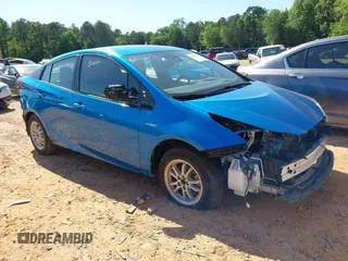 2020 Toyota Prius LE with VIN JTDL9RFU7L3022050, listed as a IAAI auction lot 42279734 with 105,117 mi miles and . Bid and sale history available at DreamBid. Image 1.