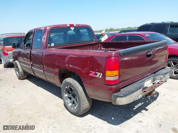 1999 Chevrolet Silverado 1500 LT with VIN 2GCEK19T9X1145877, listed as a IAAI auction lot 41985023 with 241,622 mi miles. Bid and sale history available at carsss.com. Image 3.