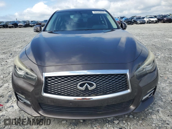 2017 Infiniti Q50 Sport with VIN JN1EV7AP1HM734603, listed as a Copart auction lot 63349095 with 153,113 mi miles and Clean title. Bid and sale history available at DreamBid. Image 5.