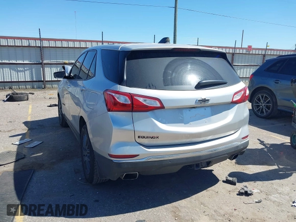 2019 Chevrolet Equinox LT with VIN 2GNAXLEX6K6172039, listed as a IAAI auction lot 41732782 with 98,548 mi miles and . Bid and sale history available at DreamBid. Image 3.