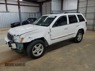 2006 Jeep Grand Cherokee Limited with VIN 1J8HR58NX6C295341, listed as a Copart auction lot 49455455 with 129,915 mi miles and Salvage Title. Bid and sale history available at carsss.com. Image 1.