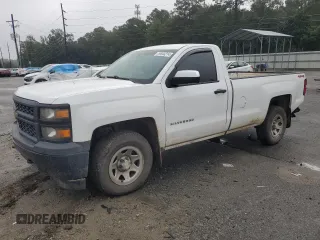 2014 Chevrolet Silverado 1500 Work Truck with VIN 1GCNKPEC3EZ343836, listed as a Copart auction lot 79844214 with 120,823 mi miles and Salvage Title. Bid and sale history available at DreamBid. Image 1.