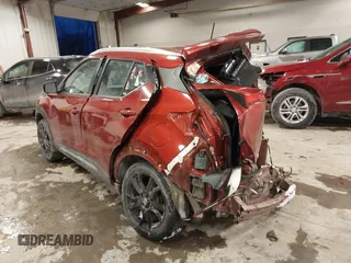 2020 Nissan Kicks SR with VIN 3N1CP5DV3LL559287, listed as a IAAI auction lot 41427505 with 43,492 mi miles. Bid and sale history available at carsss.com. Image 3.