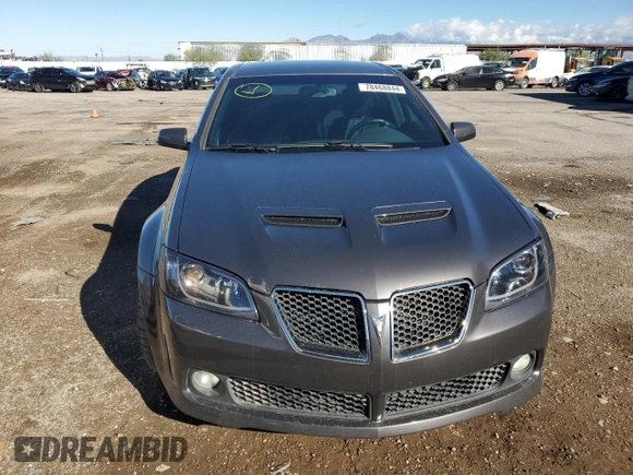 2008 Pontiac G8 GT with VIN 6G2EC57Y09L234387, listed as a Copart auction lot 78468844 with 126,232 mi miles and Salvage Title. Bid and sale history available at carsss.com. Image 5.