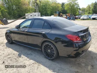 2021 Mercedes-Benz C 300 with VIN W1KWF8DB4MR630629, listed as a Copart auction lot 56859395 with 113,846 mi miles and Clean title. Bid and sale history available at DreamBid. Image 2.