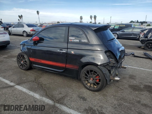2012 FIAT 500 Abarth z VIN 3C3CFFFH2CT299224, wystawiony jako Copart lot #87739145 z przebiegiem Nie podano mil oraz Szkoda całkowita • Salvage title. Historia ofert i sprzedaży dostępna na DreamBid. Obrazek 2.