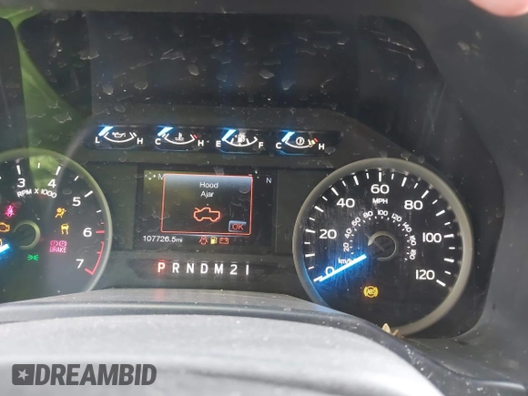 2016 Ford F-150 XLT with VIN 1FTEW1EG8GFA43296, listed as a IAAI auction lot 41243489 with 107,726 mi miles and . Bid and sale history available at DreamBid. Image 7.