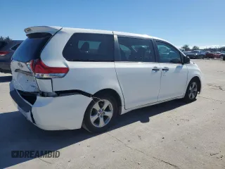 2013 Toyota Sienna L with VIN 5TDZK3DC3DS396354, listed as a Copart auction lot 46595645 with 429,245 mi miles and Salvage Title. Bid and sale history available at carsss.com. Image 3.