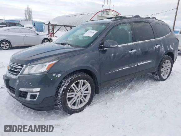 2013 Chevrolet Traverse LT with VIN 1GNKVGKD5DJ223287, listed as a IAAI auction lot 41510947 with 146,094 mi miles and . Bid and sale history available at DreamBid. Image 2.