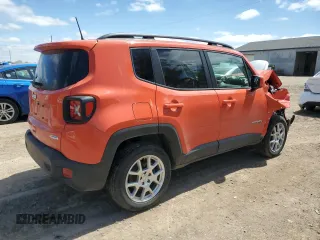 2020 Jeep Renegade Altitude with VIN ZACNJBBB6LPL22814, listed as a Copart auction lot 56070445 with 17,515 mi miles and Non repairable. Bid and sale history available at DreamBid. Image 3.