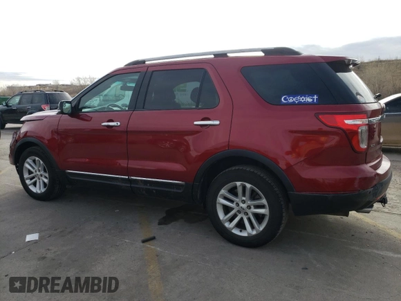2015 Ford Explorer XLT with VIN 1FM5K8D81FGC28227, listed as a Copart auction lot 51838445 with 144,469 mi miles and Salvage Title. Bid and sale history available at carsss.com. Image 2.