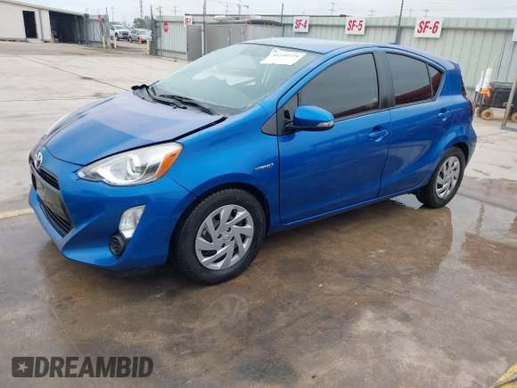 2015 Toyota Prius One with VIN JTDKDTB31F1582344, listed as a IAAI auction lot 41240729 with 190,763 mi miles and . Bid and sale history available at carsss.com. Image 18.