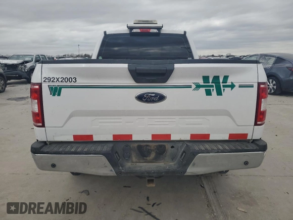 2020 Ford F-150 XL with VIN 1FTEX1C53LKF11855, listed as a Copart auction lot 42399555 with 71,298 mi miles and Salvage title. Bid and sale history available at DreamBid. Image 6.