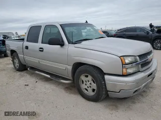 2006 Chevrolet Silverado 1500 LT1 with VIN 2GCEC13TX61119356, listed as a Copart auction lot 46641325 with 0 mi miles and Clean Title. Bid and sale history available at carsss.com. Image 4.