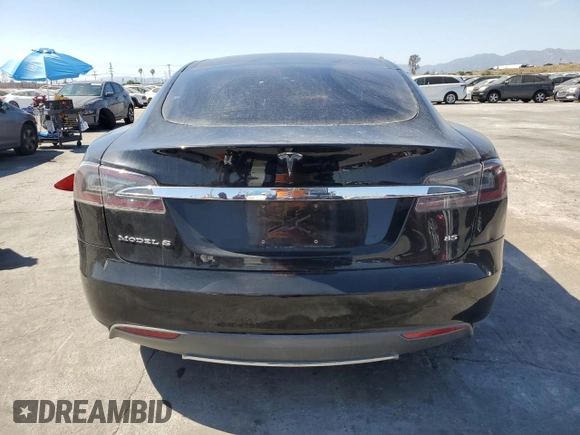2013 Tesla Model S with VIN 5YJSA1CN6DFP10661, listed as a Copart auction lot 53832675 with 150,500 mi miles and Salvage Title. Bid and sale history available at carsss.com. Image 6.