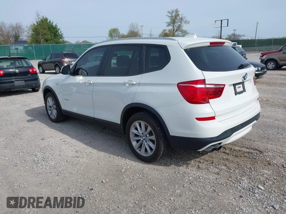 2016 BMW X3 xDrive28i with VIN 5UXWX9C58G0D95249, listed as a IAAI auction lot 42037882 with 85,255 mi miles and . Bid and sale history available at DreamBid. Image 3.