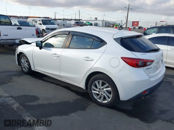 2015 Mazda 3 i Sport with VIN JM1BM1K78F1242096, listed as a IAAI auction lot 41447819 with 91,738 mi miles and . Bid and sale history available at DreamBid. Image 3.