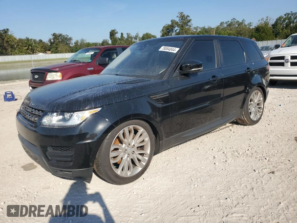 2017 Land Rover Range Rover Sport SE with VIN SALWG2FK3HA675768, listed as a Copart auction lot 78084044 with 98,865 mi miles and Clean Title. Bid and sale history available at carsss.com. Image 1.