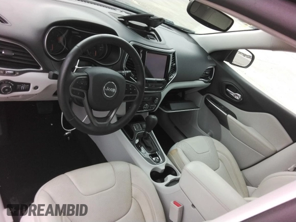 2019 Jeep Cherokee Limited with VIN 1C4PJLDB7KD434047, listed as a Copart auction lot 60901895 with Not provided miles and Non repairable. Bid and sale history available at DreamBid. Image 8.
