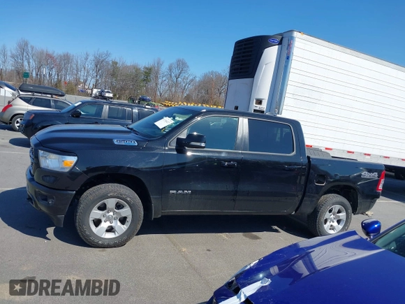 2022 Ram 1500 Big Horn with VIN 1C6SRFFT9NN428671, listed as a IAAI auction lot 41780427 with 63,781 mi miles. Bid and sale history available at carsss.com. Image 15.