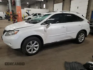 2011 Lexus RX 350 z VIN 2T2BK1BA6BC102910, wystawiony jako Copart lot #60153935 z przebiegiem 132 626 mil mil oraz Szkoda całkowita • Salvage title. Historia ofert i sprzedaży dostępna na DreamBid. Obrazek 1.