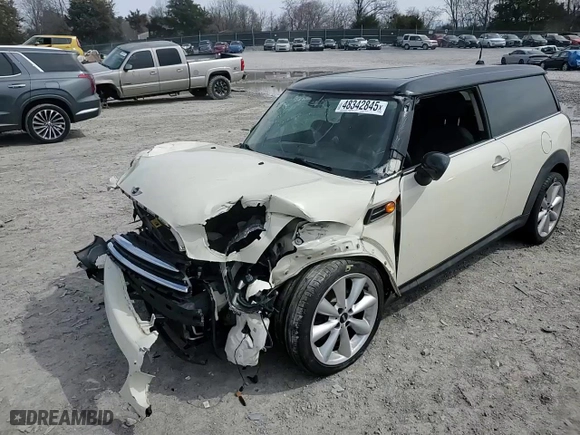 2013 MINI Cooper Clubman with VIN WMWZF3C50DT489435, listed as a Copart auction lot 48342845 with 154,676 mi miles and Salvage Title. Bid and sale history available at carsss.com. Image 11.