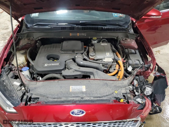 2019 Ford Fusion Hybrid Titanium with VIN 3FA6P0RU2KR257553, listed as a Copart auction lot 52171825 with 210,944 mi miles and Salvage Title. Bid and sale history available at carsss.com. Image 11.